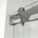 Opal Mirage MCOCOD 56"-60" W x 66" H Double Smooth Sliding Frameless Tub Door with 3/8"(10mm)Clear Glass