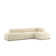 Chaise modulaire large de 116 po Winnie