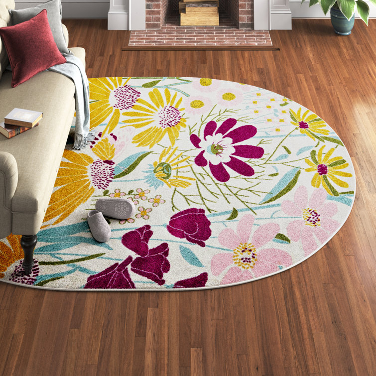Saegertown Floral Indoor Rug