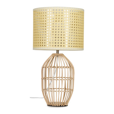 Alecxia Wicker/Rattan Table Lamp