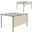 4m x 3m Metal Pergola-111635460