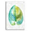 Art mural en verre acrylique 24 po x 36 po «Ocean Side Palms 1» par Chariklia Zarris-1500564940