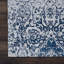 Tapis ivoire / bleu marine à motif abstrait Basham-32554980