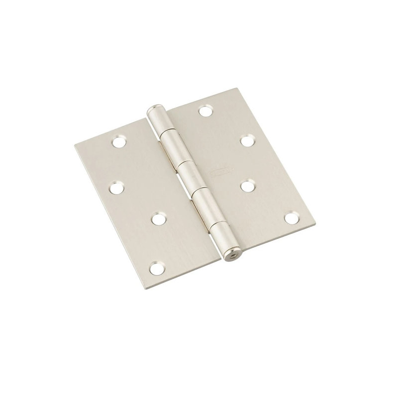 Charnière de porte simple à fixation en surface H 1 po x l 3 po