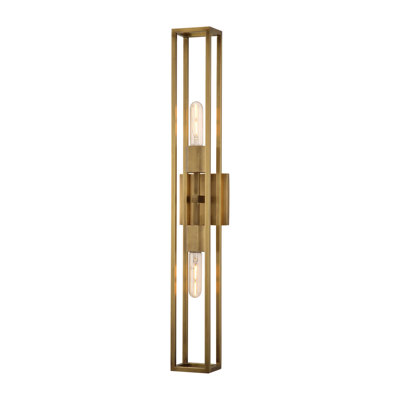 Altero Steel Flush Mounted Sconce