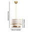 Ballerini 1 - Light Drum Chandelier