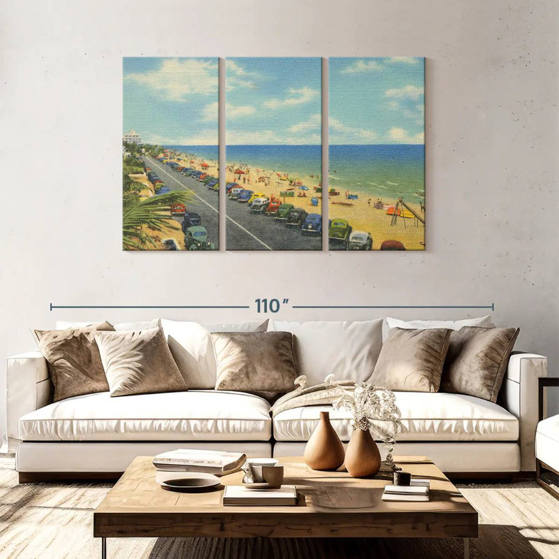 Gillard Beach Postcard IX, 48" H x 74" W