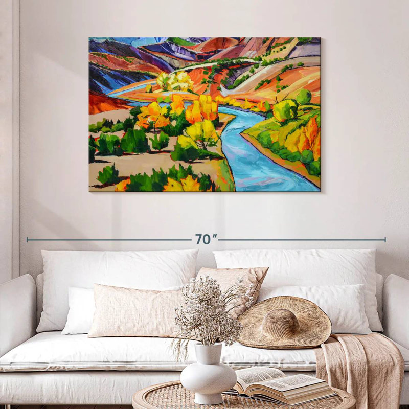 Ravi October In New Mexico, 30" H x 45" W