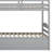 L-Shaped Bunk Bed With Trundle-1847519971