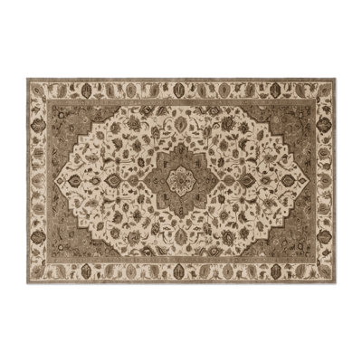 Tapis gris d'intérieur et d'extérieur Tabriz