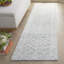 Renelda Ebony Hand Tufted Wool Cotton Damask Rug in Ivory/Light Grey/Grey-1276680630