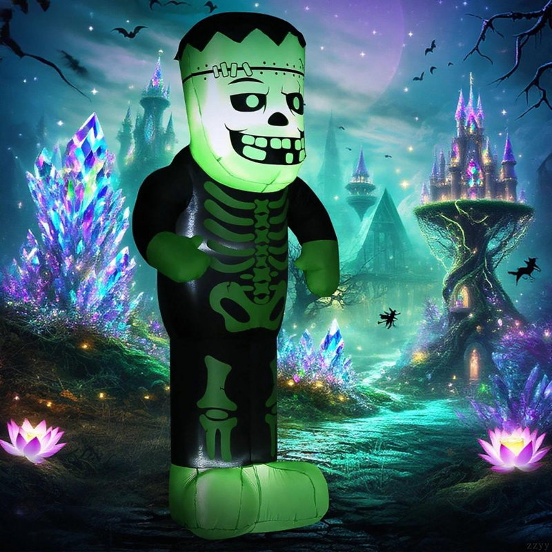 Squelette gonflable d'extérieur d'Halloween Frankenstein