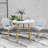 Altesa French Bistro Indoor Outdoor Dining Set With Round Rattan Dining Table And Dining Chairs For Dining Room, Patio-118348447-118348449