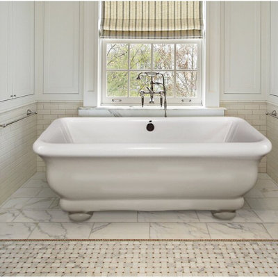 Donatello 70'' x 36'' Soaking Acrylic Bathtub