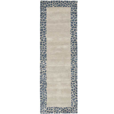 Tapis en laine et viscose Candelo