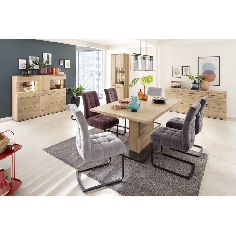 Polsterstuhl Aafiya, Dark gray