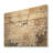 Minimalism Blooming Mums Painting In Beige And Gold I - Mums Wood Art On Natural Pine Wood-1517616959