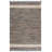 153 Hand Woven Denim/Jute/Cotton Rug in Navy/Beige-273856391