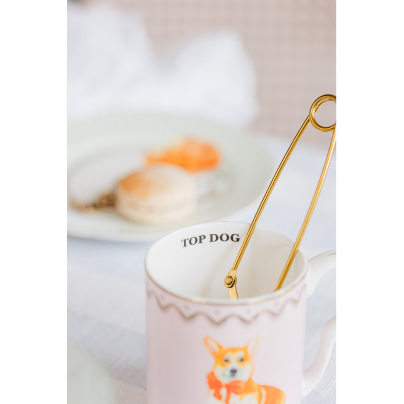 Yvonne Ellen -  Set of 2 Doggie Mugs & Teapot