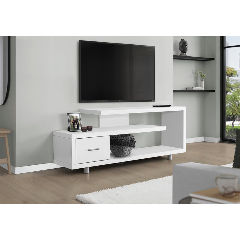 Meuble de rangement 60 pouces, Blanc