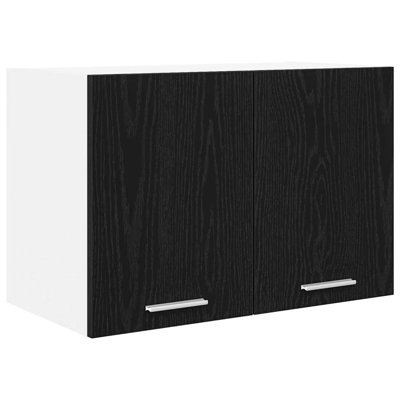 Vidaxl Hanging Cabinet With Storage Riga Artisan Oak 80 X 31 X 40 Cm