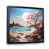 Black Floater Framed
