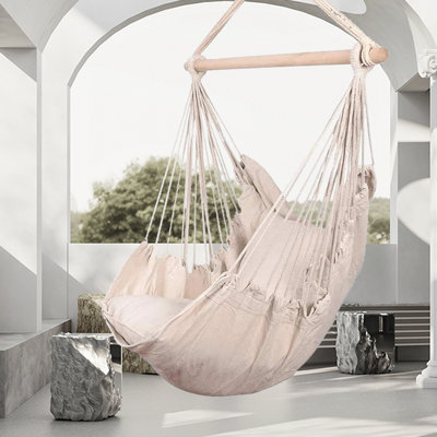 Hanging Rope Hammock Bag Swing Chair Dakota Fields Chatoya