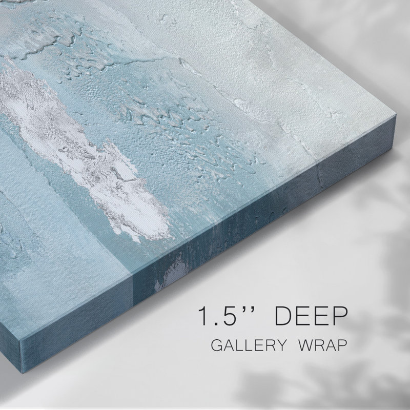 «Blue Mist II», toile tendue avec châssis, H 18 po x l 27 po