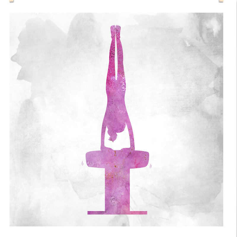 Gymnastique 1, H 36 po x l 36 po x P 1 po, Papier
