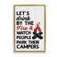 Let's Drink by the Fire, cadre flottant, design par Lux + Me Designs-177964710-177964705