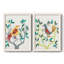 Whitty Bird III - Toile encadrée de qualité supérieure - prête à être accrochée-1555339415-1555339414