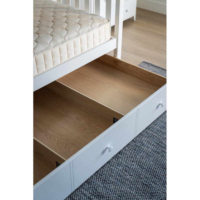 Savona Kids FSC®-Certified Oak Trundle Drawer, Washed White
