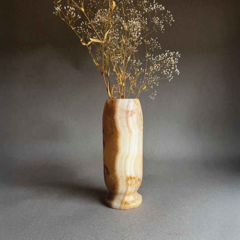 Vase de table en pierre