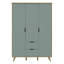 Vankka Manufactured Wood Wardrobe-110967276