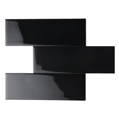 3" x 9" Glass Subway Tile