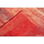 Tapis rouge marocain double face rétro berbère