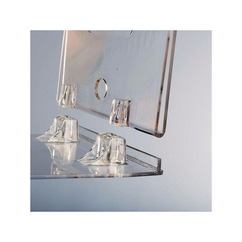 Porte-brochures de bureau, H 6,26 po x l 4,06 po x P 3,94 po
