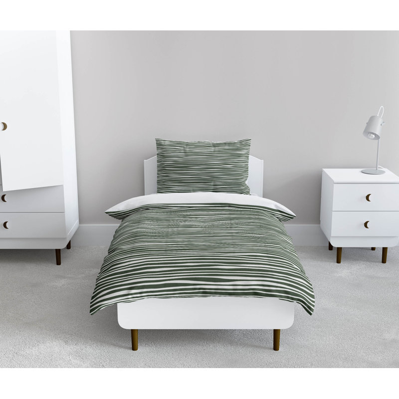 Thick N Thin Decorative Lightweight Comforter Set, Green