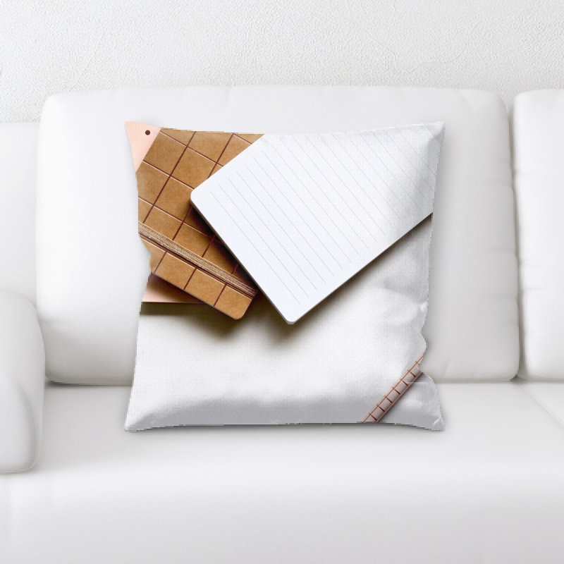 Microsuede Reversible Throw Pillow
