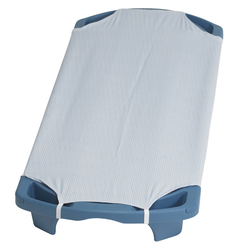 Angels Rest Gingham Cot Sheet, 22.5" x 38.5"