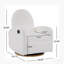 Fauteuil inclinable, pivotant et pivotant 360 - Beige-130466024