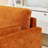 58.66" Small Modern Loveseat Sofa in Mid-Century Chenille Fabric with Back Cushions-1959370924