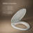 Lustra with Quick-Release Hinges Toilet Seat-36664603-91038773