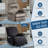 Harriet Recliner Chair Covers 3 Pieces Box Cushion Sofa Slipcovers Stretch Polyester Armchair Couch Cover with Pockets-1936507849