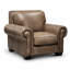 Valencia Top Grain Hand Antiqued Leather Traditional Club Chair