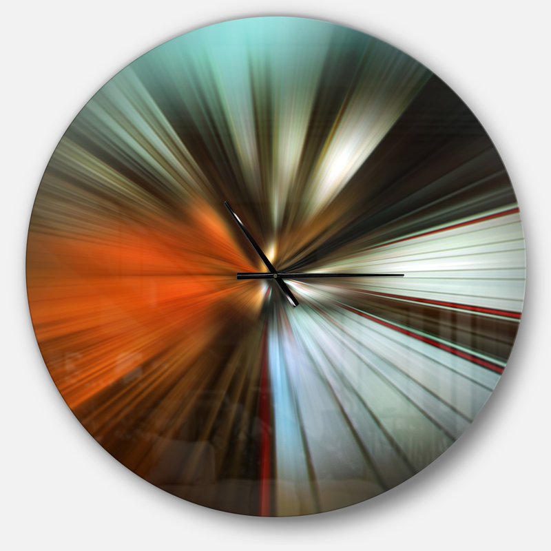 Metal Wall Clock, Oversized