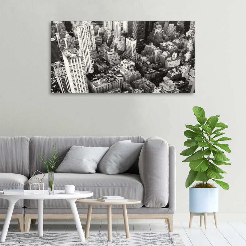 New York Bird Flight 1 Piece Wall Art on Canvas