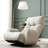 Adjustable head and waist, game chair, lounge chair