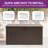 Balconera 150 Gallon Water Resistant Resin Lockable Deck Box-101378767-128126054