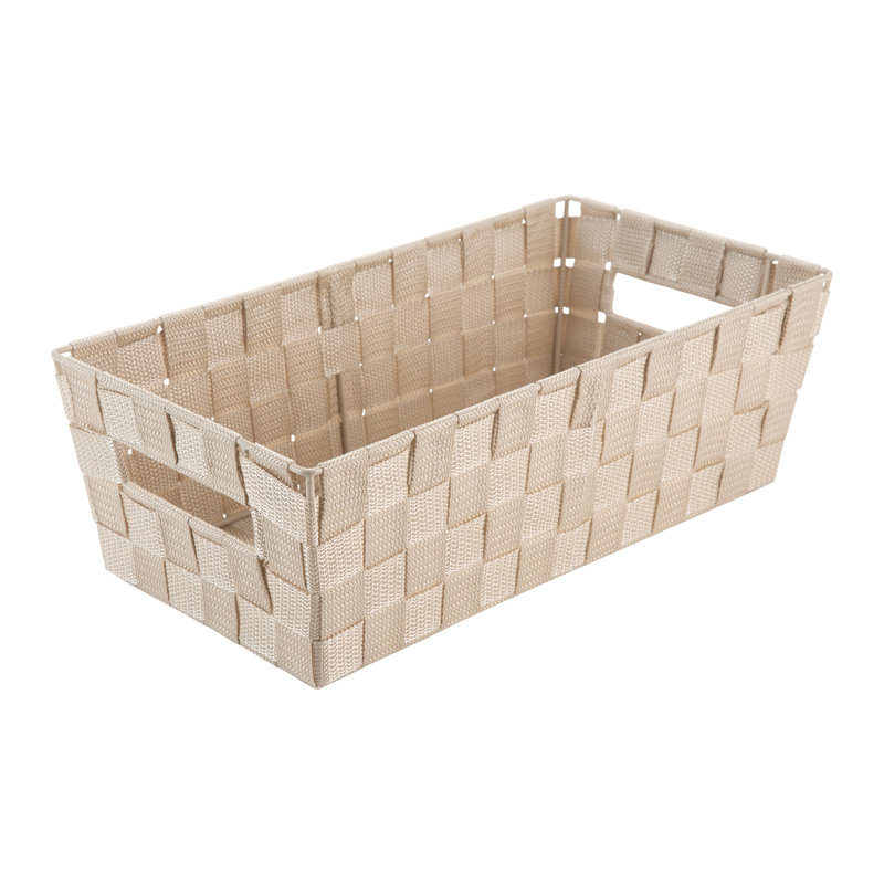 Simplify Plastic Bin, Ivory